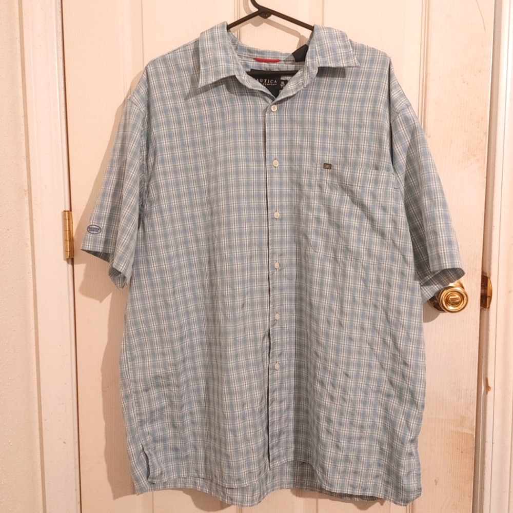 Nautica Vintage Men's Dress Shirt XL